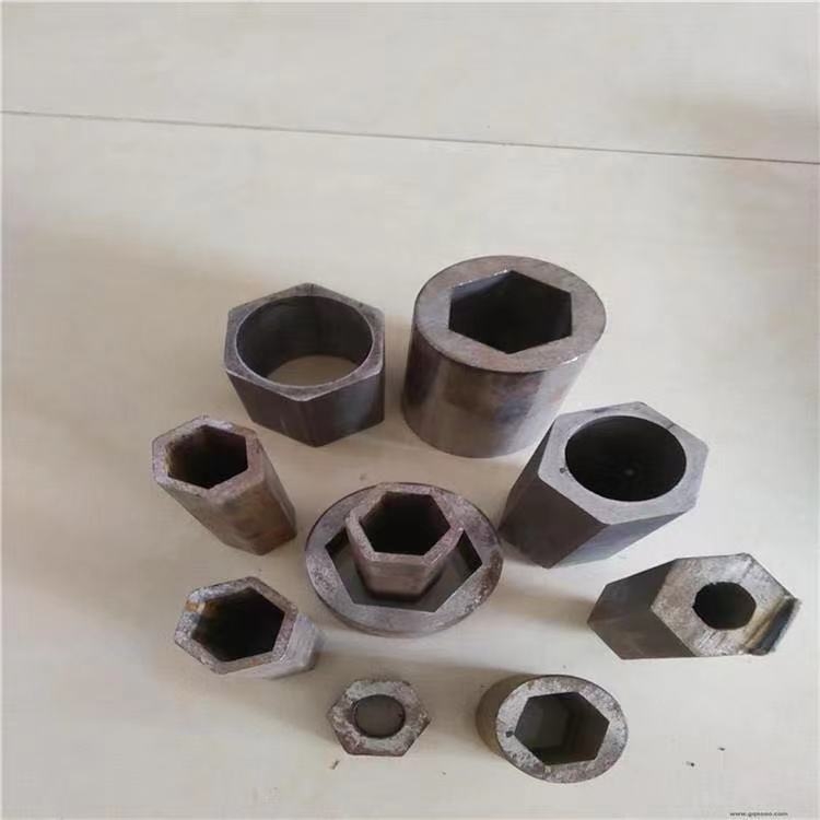精密異型管 現(xiàn)貨供應(yīng) 45#異型管 無(wú)縫六棱鋼管 空心六方管